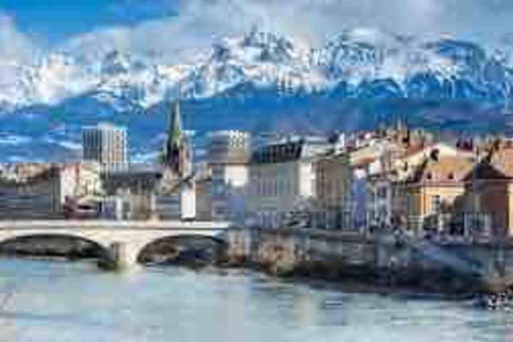 Grand Appartement Avec Vue Magnifique - Vercors - Une Experience Unique - Wifi Gratuit Grenoble Ngoại thất bức ảnh